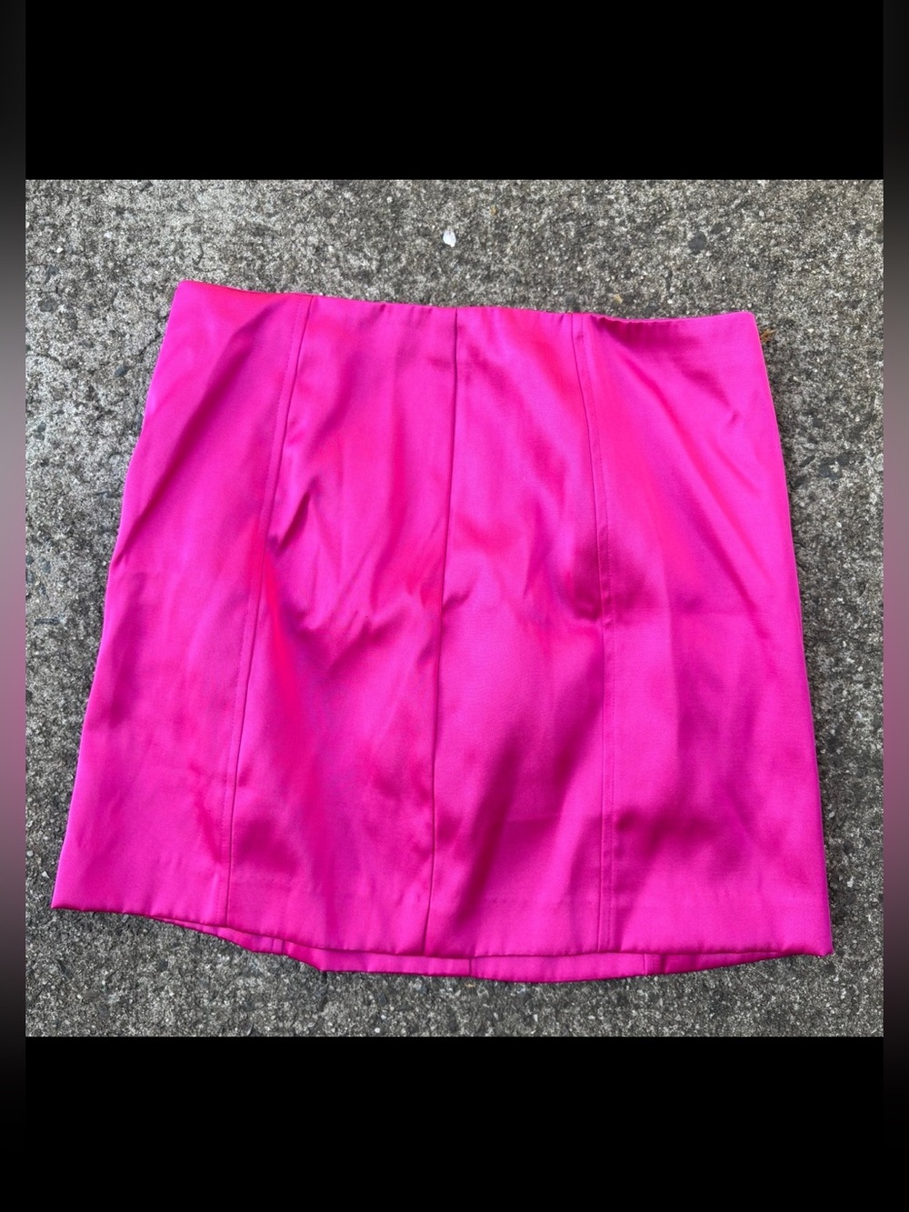 Hot pink mini skirt size 2